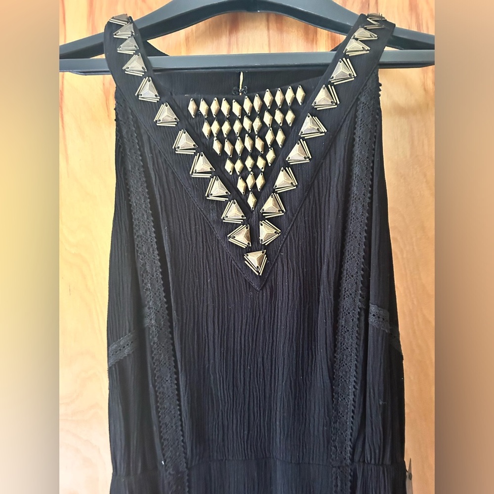 Guess black maxi dress NWT